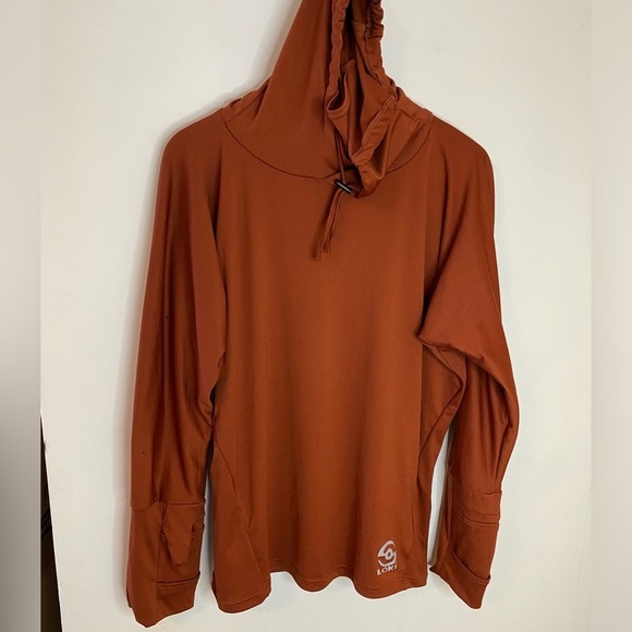 Loki Raven Shadow Unisex Hooded Face Guard Mitten Sleeve Top - Picture 9 of 12